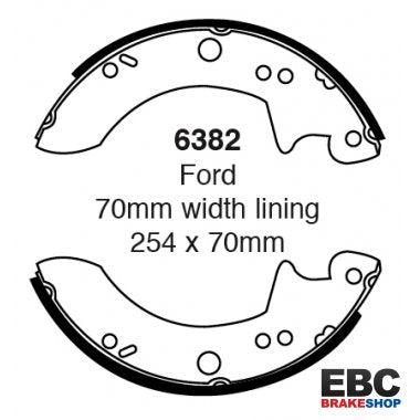 EBC Brake Shoes 6382