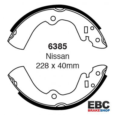 EBC Brake Shoes 6385