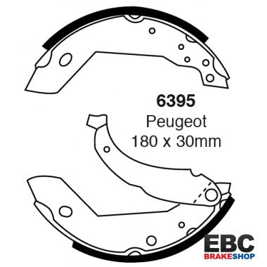 EBC Brake Shoes 6395