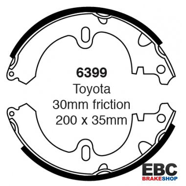 EBC Brake Shoes 6399