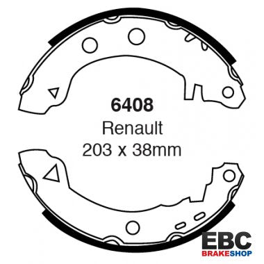 EBC Brake Shoes 6408