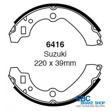 EBC Brake Shoes 6416