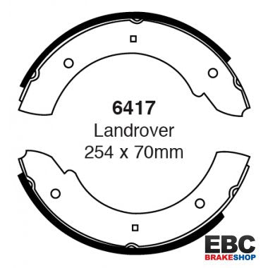 EBC Brake Shoes 6417