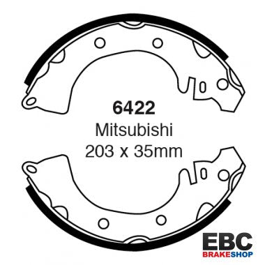 EBC Brake Shoes 6422