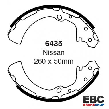 EBC Brake Shoes 6435