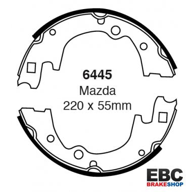 EBC Brake Shoes 6445