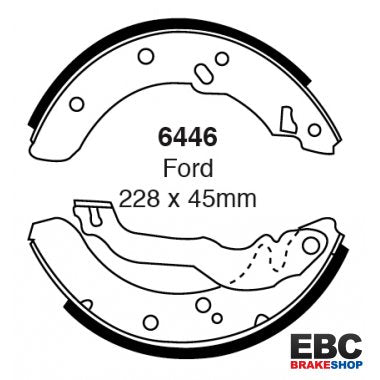 EBC Brake Shoes 6446