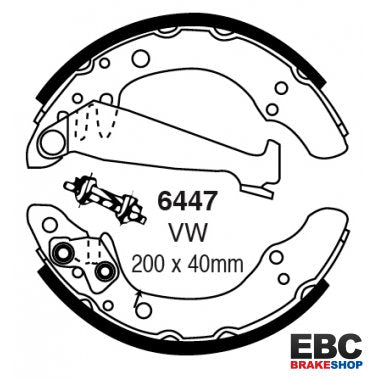 EBC Brake Shoes 6447