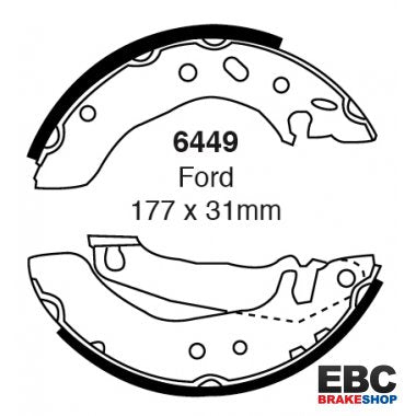 EBC Brake Shoes 6449
