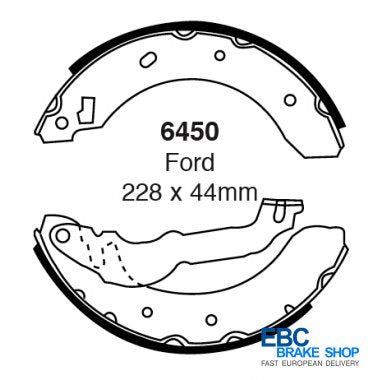 EBC Brake Shoes 6450