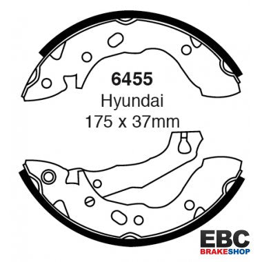 EBC Brake Shoes 6455