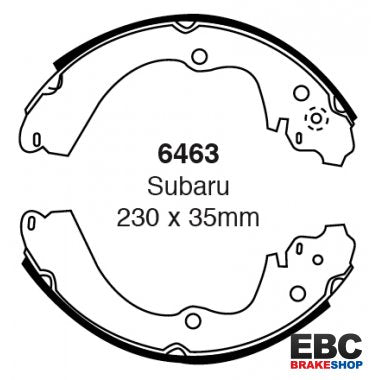 EBC Brake Shoes 6463