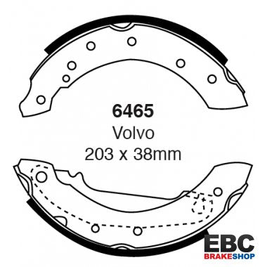 EBC Brake Shoes 6465