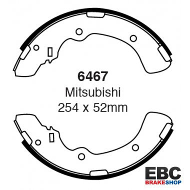 EBC Brake Shoes 6467