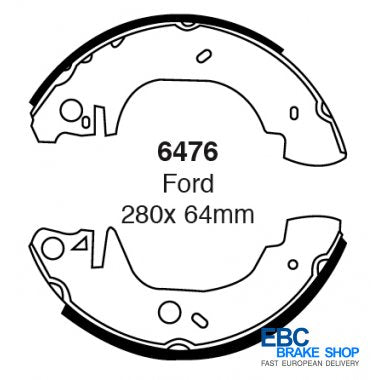 EBC Brake Shoes 6476