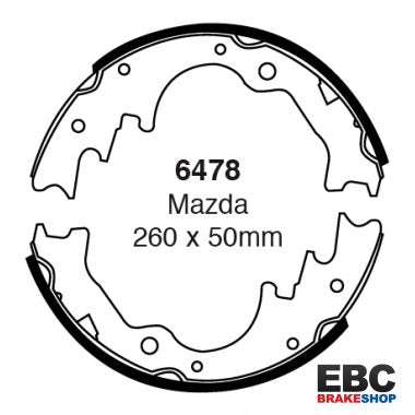 EBC Brake Shoes 6478