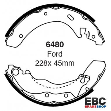 EBC Brake Shoes 6480