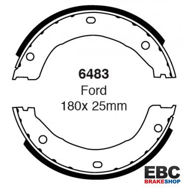 EBC Brake Shoes 6483