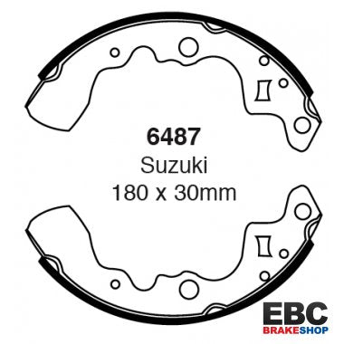 EBC Brake Shoes 6487