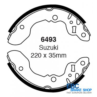 EBC Brake Shoes 6493