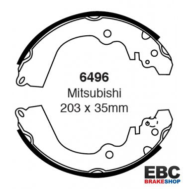 EBC Brake Shoes 6496