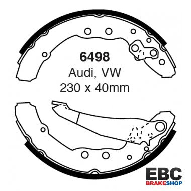 EBC Brake Shoes 6498