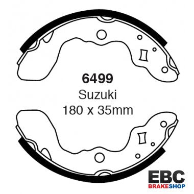 EBC Brake Shoes 6499