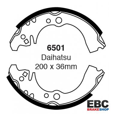EBC Brake Shoes 6501