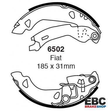 EBC Brake Shoes 6502