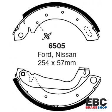 EBC Brake Shoes 6505
