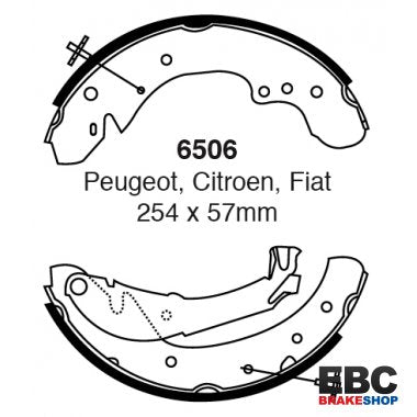 EBC Brake Shoes 6506