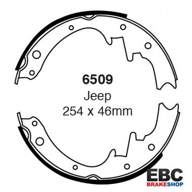 EBC Brake Shoes 6509