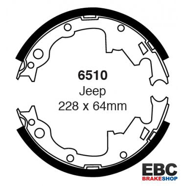 EBC Brake Shoes 6510