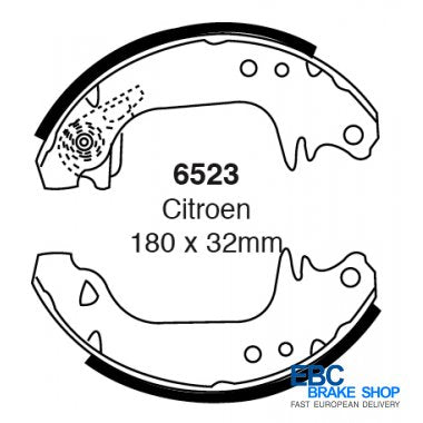 EBC Brake Shoes 6523