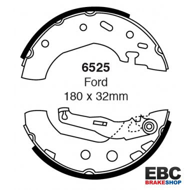 EBC Brake Shoes 6525