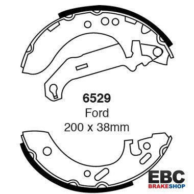 EBC Brake Shoes 6529