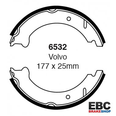 EBC Brake Shoes 6532