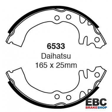 EBC Brake Shoes 6533