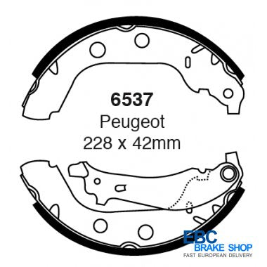 EBC Brake Shoes 6537