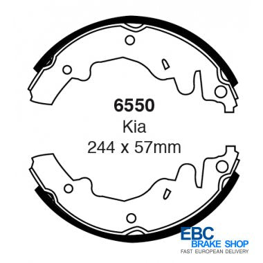 EBC Brake Shoes 6550