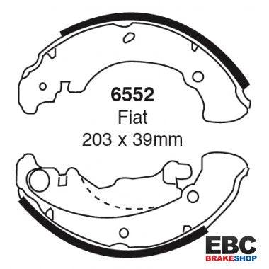 EBC Brake Shoes 6552