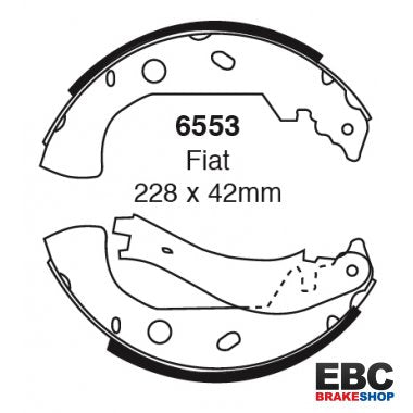 EBC Brake Shoes 6553