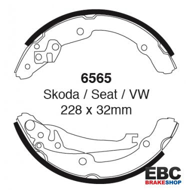 EBC Brake Shoes 6565