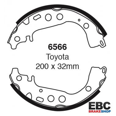 EBC Brake Shoes 6566