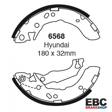 EBC Brake Shoes 6568