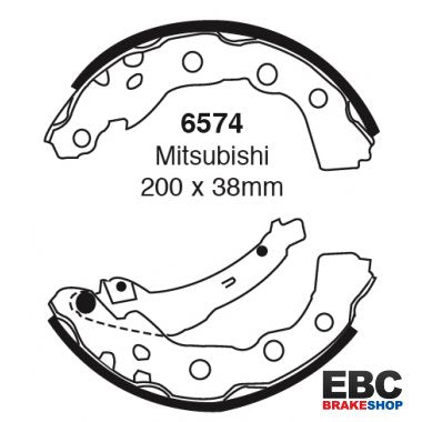 EBC Brake Shoes 6574