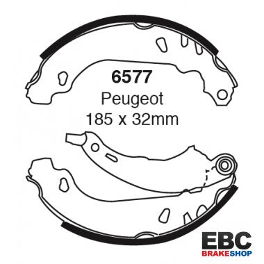 EBC Brake Shoes 6577