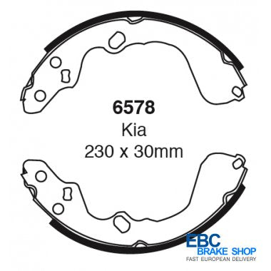 EBC Brake Shoes 6578