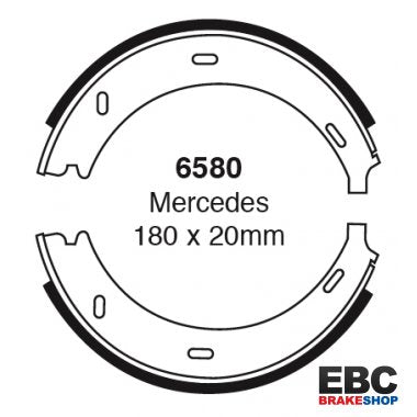 EBC Brake Shoes 6580