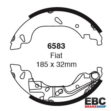 EBC Brake Shoes 6583